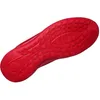 The sole of a red shoe is shown against a white background. Podgląd zdjęcia produktu