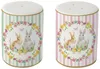 Salz- und Pfefferstreuer HAPPY EASTER mit Blumen und Hasen Produktbild-Vorschau 1