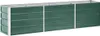 A long, rectangular, green raised garden bed made of metal. Náhľad obrázku produktu