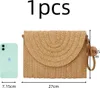 Strohtasche, Korbtasche, Damen-Einschulter-Strohtasche, Produktbild-Vorschau 2