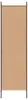 vidaXL Paravent 4 panneaux Beige 200 x 180 cm Tissu Voir les images du produit 4