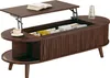 Sweiko salontafel, 120 x 50 x 39,5 cm, met verstelbare Productafbeelding-voorbeeld 7