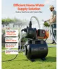 SucceBuy Hauswasserwerk 800 W, 5000 L/h Jetpumpe mit 19 L Produktbild-Vorschau 2