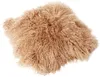 Tibetlamm Kissen Kissenbezug (ohne Inlet) JAY26 Camel Produktbild-Vorschau 1