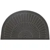 Fußmatte halbrund Tivoli 60x90 cm Grau – für Innen & Außen, Produktbild-Vorschau 3