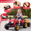 Trattore per bambini COSTWAY 24V, trattore elettrico con Anteprima dell’immagine prodotto 4
