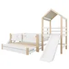 Flieks Kinderbett 90x200cm mit Ausziehbett 90x190cm, Produktbild-Vorschau 9