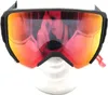 A pair of ski goggles on a white display stand. Produktbild-Vorschau
