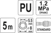 Tubo aria compressa in PU, tubo a spirale 5,5x8mm 5m Anteprima dell’immagine prodotto 7