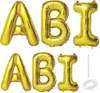 Grosse Abi-Ballons Aus Goldfolie Produktbild-Vorschau 1