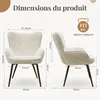 COLAMY: Silla moderna con estampado de hojas. Diseño Vista previa de la imagen del producto 11