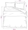 vidaXL Set di biancheria da letto grigio 225x220 cm cotone Anteprima dell’immagine prodotto 6