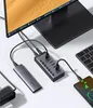 Ugreen Hub USB-C na 7x USB-A 3.0, PD, DC 12V - šedá Náhľad obrázku produktu 18