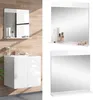 A collage of bathroom vanity and mirror images. Podgląd zdjęcia produktu