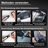 Instructions for using a car safety hammer and seatbelt cutter. Produktbild-Vorschau