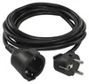Verlängerungskabel 1,5 m / 1 Steckdose / schwarz / PVC / 1,5 mm2 Produktbild-Vorschau