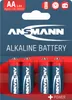 Ansmann 5015563 1x4 Ansmann Alkaline Mignon AA LR 6 Anteprima dell’immagine prodotto 3