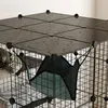 PawHut Katzenkäfig für Drinnen 4-stöckig Katzengehege mit Produktbild-Vorschau 8