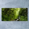 Wanduhr aus Glas – 60x30 cm - Glasbild - Glasuhr - Produktbild-Vorschau 2