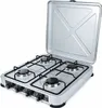 PROMIS KG400 Four-burner gas stove silver Náhľad obrázku produktu 1