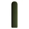 A single, dark green, oval-shaped upholstered panel is presented against a white background. Anteprima dell’immagine prodotto