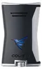 Colibri Feuerzeug Slim Schwarz/Chrome, unbefüllt Produktbild-Vorschau 1
