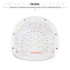 LED UV-Lampe Nageltrockner, 72W professioneller Produktbild-Vorschau 5