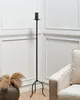 BELIANI Svícen černý kovový 120 cm moderní styl designový Náhled obrázku produktu 2