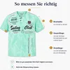 Herren T-Shirt | Sommershirt | Batik Optik | 2879 Mint L Produktbild-Vorschau 5