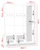 KIER FURNITURE Kleiderschrank EDEN, Schlafzimmer Schrank, Produktbild-Vorschau 6