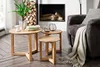 Couchtisch Asteiche Massiv 3er Set Produktbild-Vorschau 6