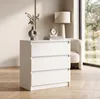 Comodà moderna con 3 cassetti | Comodà bianca | Comodà a Anteprima dell’immagine prodotto 5
