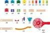 Hape Piste à billes rapide avec dominos Voir les images du produit 13