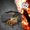 LANDMANN Feuerkorb Cube Massiver viereckiger Feuerkorb aus Produktbild-Vorschau 2