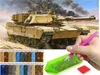 ARTULIO - Diamond Painting Set - Moderner Kampfpanzer im Produktbild-Vorschau 1