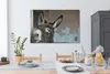 OneMillionCanvasses® - Leinwandbilder - 140x90 cm, Esel, Produktbild-Vorschau 5