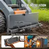 A heavy-duty attachment for a compact loader, shown in use and with installation details. Anteprima dell’immagine prodotto