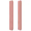 vidaXL Kopfteil mit Ohren Rosa 203x16x118/128 cm Samt -  Produktbild-Vorschau 5
