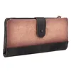 A wallet is shown from a slightly elevated side angle against a white background. Anteprima dell’immagine prodotto