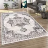 Teppich Wohnzimmer Kurzflor Orient Muster Vintage Stil Produktbild-Vorschau 1