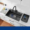 CECIPA 70*45 Edelstahl-Küchenspüle, Überbauspüle, geprägte Produktbild-Vorschau 6