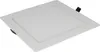 A square LED panel light is shown from a slightly elevated angle against a white background. Produktbild-Vorschau