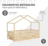 ML-Design Kinderbett Hausbett 90x200 cm Natur mit Matratze Produktbild-Vorschau 7