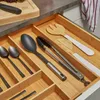 ORGA-BOX UNIVERSAL Besteckkasten aus Bambus verstellbar für Produktbild-Vorschau 5