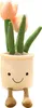 Tulpen-Plüschtier,35cm rosaTulip Blumentopf Gefüllter Produktbild-Vorschau 1