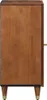 Sideboard mit Regal Braun 40 x 33 x 75 cm Massivholz Mango Produktbild-Vorschau 4