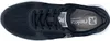 Auf dem Bild ist ein blauer Freizeitschuh von der linken Seite zu sehen. Der Schuh hat eine moderne Form und zeigt ein auffälliges Design mit verschiedenen Oberflächenstrukturen. Produktbild-Vorschau