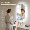 ZMH badkamerspiegel met verlichting, LED badspiegel, lamp, Productafbeelding-voorbeeld 5