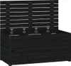 vidaXL Zahradní box černý 101x50,5x46,5 cm z masivního Náhled obrázku produktu 6