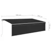 vidaXL Markise Automatisch mit Rollo LED Windsensor 5x3m Produktbild-Vorschau 8